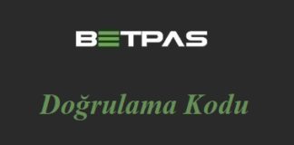 Betpas Doğrulama Kodu