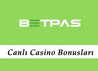 Betpas Canlı Casino Bonusları