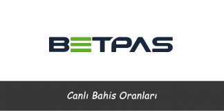 Betpas Canlı Bahis Oranları