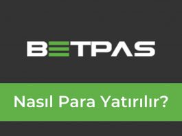 Betpas Nasıl Para Yatırılır