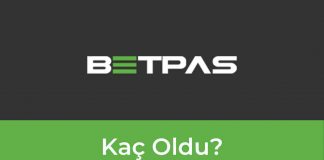 Betpas Kaç Oldu