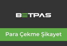 Betpas Para Çekme Şikayet