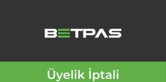 Betpas Üyelik İptali