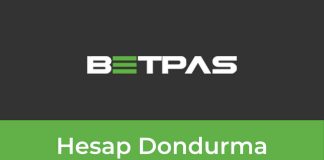 Betpas Hesap Dondurma
